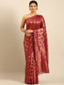 Deeva Sarees Magenta Cotton Saree